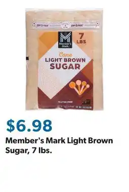 Sam's Club Member's Mark Light Brown Sugar, 7 lbs offer