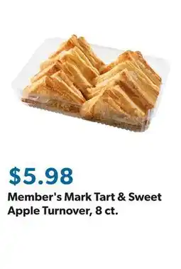 Sam's Club Member's Mark Tart & Sweet Apple Turnover, 8 ct offer