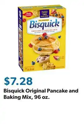 Sam's Club Bisquick Original Pancake and Baking Mix, 96 oz offer