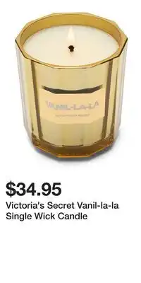 Victoria's Secret Victoria's Secret Vanil-la-la Single Wick Candle offer