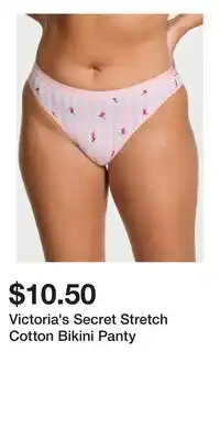 Victoria's Secret Victoria's Secret Stretch Cotton Bikini Panty offer