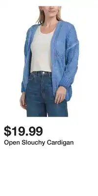 TJ Maxx Open Slouchy Cardigan offer