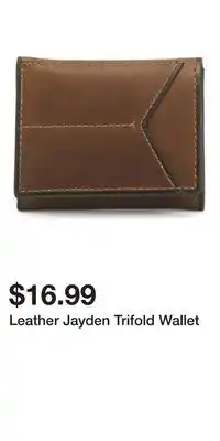 TJ Maxx Leather Jayden Trifold Wallet offer