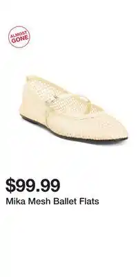 TJ Maxx Mika Mesh Ballet Flats offer