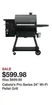 Cabela's Cabela's Pro Series 24 Wi-Fi Pellet Grill offer