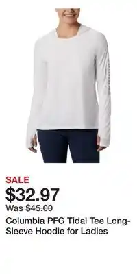 Cabela's Columbia PFG Tidal Tee Long-Sleeve Hoodie for Ladies offer