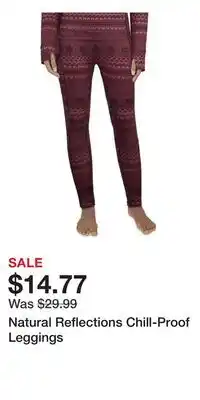 Cabela's Natural Reflections Chill-Proof Leggings offer