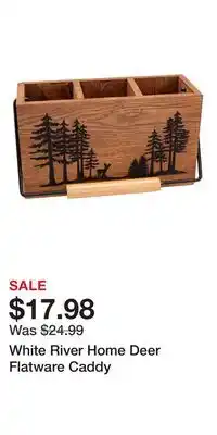Cabela's White River Home Deer Flatware Caddy offer