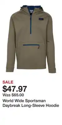 Cabela's World Wide Sportsman Daybreak Long-Sleeve Hoodie offer