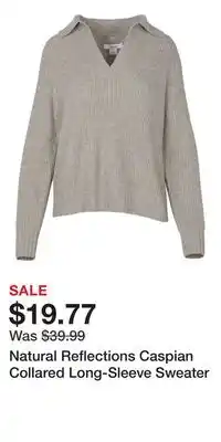 Cabela's Natural Reflections Caspian Collared Long-Sleeve Sweater offer