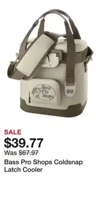 Cabela's Bass Pro Shops Coldsnap Latch Cooler offer