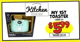 Ollie's MY 1ST TOASTER offer