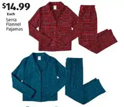 Aldi Serra Flannel Pajamas offer