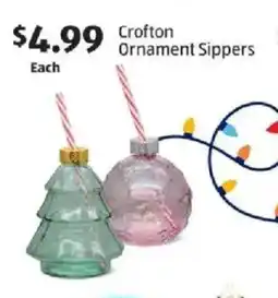 Aldi Crofton Ornament Slippers offer