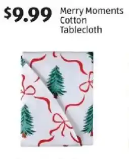 Aldi Merry Moments Cotton Tablecloth offer