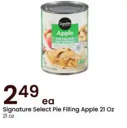 Albertsons Signature Select Pie Filling Apple offer