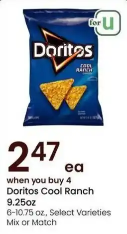 Albertsons Doritos Cool Ranch offer