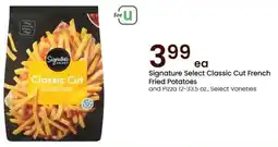 Albertsons Signature Select Classic Cut French Fried Potatoes offer