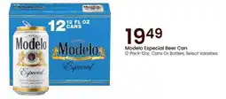 Albertsons Modelo Especial Beer Can offer
