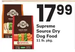 Safeway Supreme Source Dry Dog Food offer
