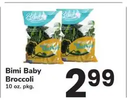Safeway Bimi Baby Broccoli offer