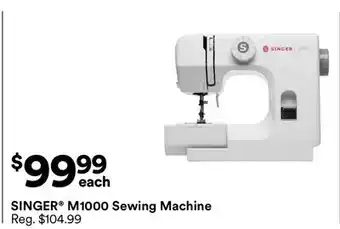 Michaels SINGer M1000 Sewing Machine offer