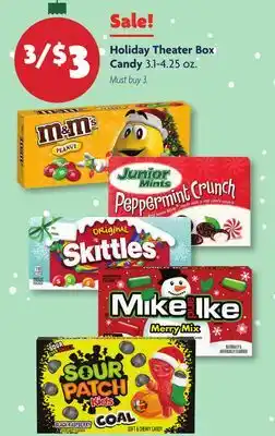 Family Dollar Holiday Theater Box Candy offer