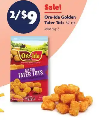 Family Dollar Ore-Ida Golden Tater Tots offer