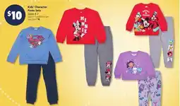 Family Dollar Kids' Character Pants Sets offer