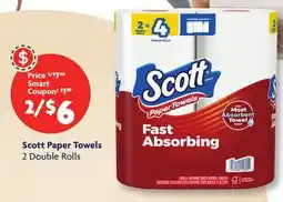 Family Dollar Scott Paper Towels offer