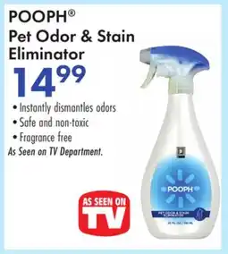 Boscov's POOPH Pet Odor & Stain Eliminator offer