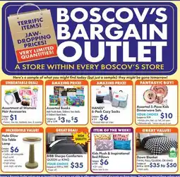 Boscov's Bargain Outlet offer