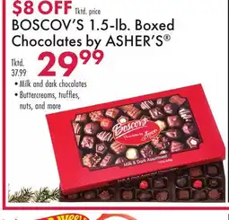 Boscov's BOSCOV'S 1.5-lb. Boxed Chocolates by ASHER'S offer