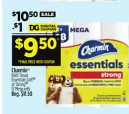 Dollar General Charmin Bath Tissue Essentials offer