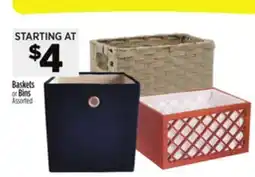 Dollar General Baskets or Bins offer