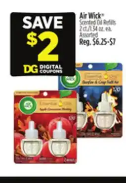 Dollar General Air Wick Scented Oil Refills offer