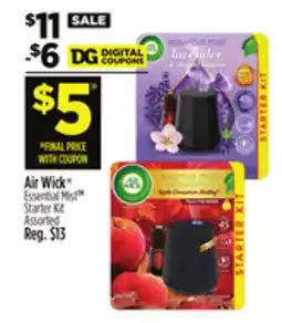 Dollar General Air Wick Essential Mist Starter Kit offer