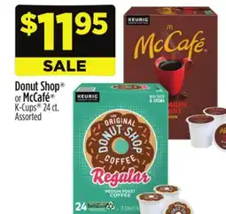 Dollar General Donut Shop or McCafé K-Cups offer