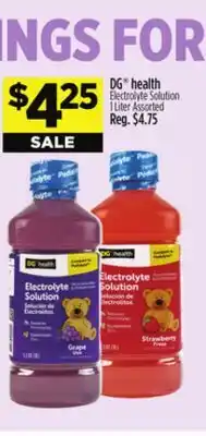 Dollar General DG health Electrolyte Solution offer
