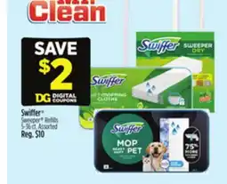 Dollar General Swiffer Sweeper Refills offer