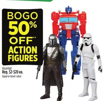 Dollar General ACTION FIGURES offer