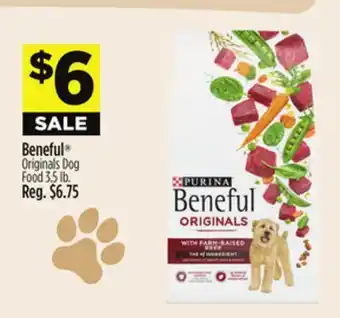 Dollar General Beneful Originals Dog Food offer