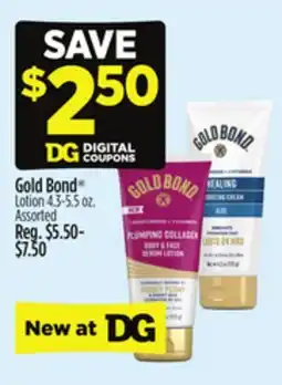 Dollar General Gold Bond Lotion offer