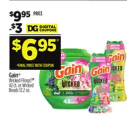 Dollar General Gain Wicked Flings! 42 ct. or Wicked Beads 12.2 oz offer
