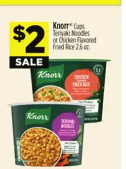 Dollar General Knorr Cups Noodles Flavored Fried Rice offer