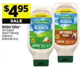 Dollar General Hidden Valley The Original Ranch Dressing Original or Buttermilk offer