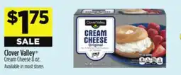 Dollar General Clover Valley Cream Cheese offer