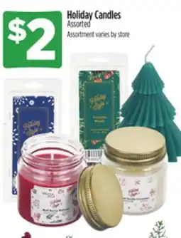Dollar General Holiday Candles offer