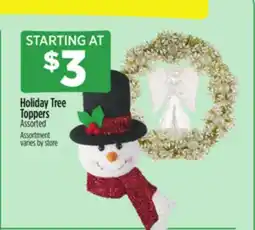 Dollar General Holiday Tree Toppers offer