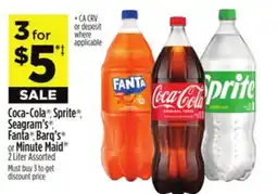 Dollar General Coca-Cola or Sprite or Seagram's or Fanta or Barq's or Minute Maid offer